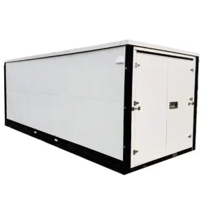 Storage Container House 16ft Folding Portable Movable Flat Pack Mobile Storage Container in USA for Rental