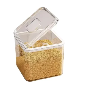 Storage Container Plastic Rice Storage Container With Lid Airtight Food Storage Container for Cereal