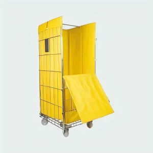 Storage Hospital Warehouse Laundry Industry Trolley Roll Cage Container Inner Outer Linen Bag Covers