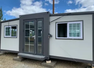 Stretch Fold Container Lodging Engineered Sturdy Frames Fireproof Lightweight Relocatable Camp Dwelling Pad