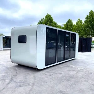Suihe Grey Apple Cabin 6m Prefabricated House 20ft Container Homes Durable and Easy to Install Prefab Residential Units