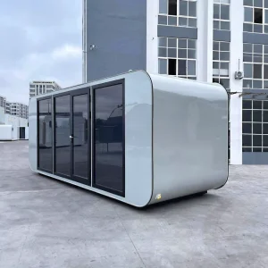 Suihe Grey Apple Cabin 6m Prefabricated House 20ft Container Homes Durable and Easy to Install Prefab Residential Units