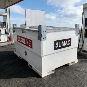 Sumac 3000L 4000L Fuel Cube Diesel Tank Storage Container Carbon Steel Portable Gas Station With 12V Electric Pump