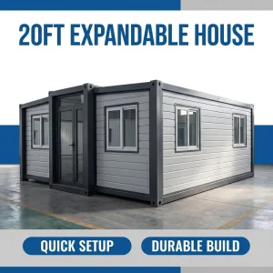 Superior Quality 30ft Expandable Container House Prefab House Tiny Homes 2 or 3 Bedroom Villa Apartment
