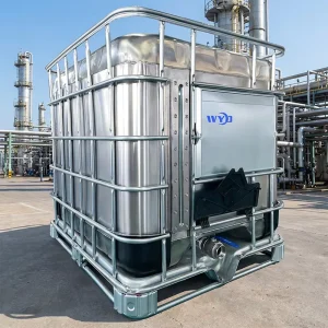 Sus304 Hochformat Vertical Rose Essential Oil Fragrance Ibc Tanks 1500 Liter