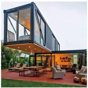 Sustainable Creative Container Combination House Residential for Cafe Shop House with Bath