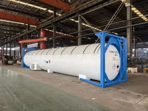 T50 Offshore 2.2MPa 40FT 42K8 Un1005 Liquid Ammonia Isotank (Ammonia, Anhydrous) Portable Tank Container