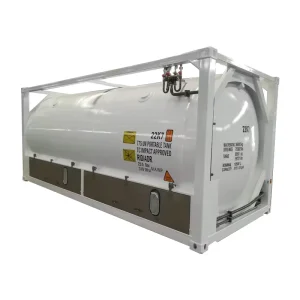 T75 40ft LNG LCO2 ISO Tank Container Cryogenic Liquid Storage Transportation
