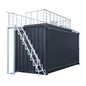 Telescoping Container Home Modular Transportable Container Homes with Integrated Amenities Easy Transport 20ft 20GP