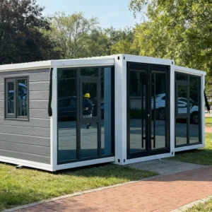 Temporary Foldable Resettlement House Double-Wing Expandable House