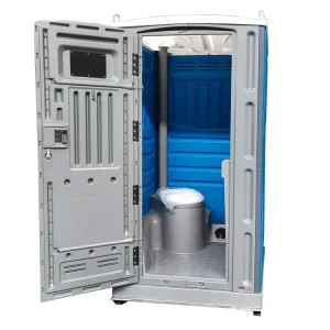 Temporary Portable Toilet for Construction Site Sportsable Treatment Wedding Eco Friendly Plastic Double Sink Wall Good Quality