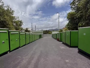 Thailand Project 20′ One End Door Multiple Door Waterproof Collapsible Container Self Storage Assemble Foldable Mobile Container