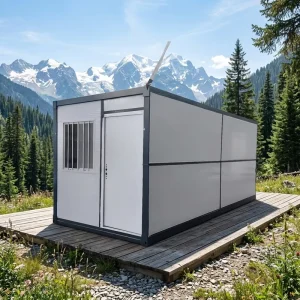Thickened Foldable Container House Movable Prefab Fold up Cabin Live in Portable Office Hotel Fireproof Insulated