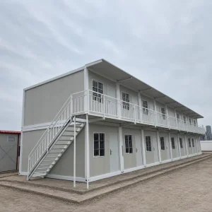 This Prefab Modular House Shed Container Features Strong Fire Resistance for Project Engineering Office and Staff Dormitories