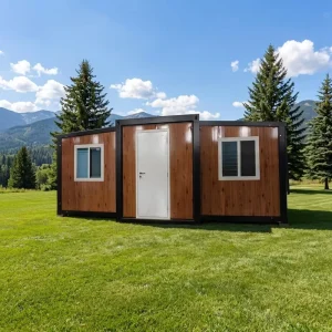 Three Person Quick Installation Customizable Expandable House Safety Aesthetics Customizable Exterior Colors