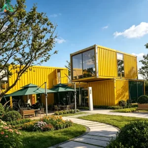 Tiny Easy to Build Container House Tiny Home Detachable Flat Pack Container House