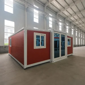 Tiny Home 20 Foot Collapsible Container Office Modular Prefabricated Houses Expandable Container Houses 1 Bedroom Custom