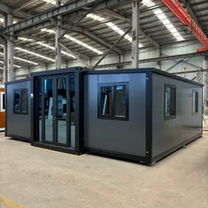 Tiny Homes Ready Ship 20ft 40ft Container House 3 Bedroom 2 Bath Luxury Villa Hotel Apartment Use Waterproof Windproof 5 Year