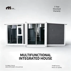 Tiny Homes Ready to Ship Waterproof Modern Prefab Modular Container House with Bathroom Kitchen for Shop Office Use