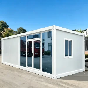 Tiny House Glass Curtain Wall Container Houses Detachable Homes Prefab Office