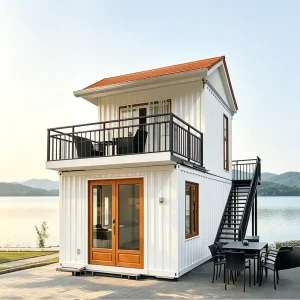 Tiny House Modular Container House Luxury Steel Prefab Villa Ready to Ship for Garden Resort Stay