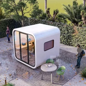 Tiny Living Prefabricated Container House for Coffee Shed, Garage, Bedroom