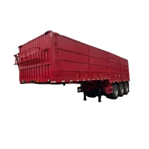 Tough Structure Dry Van Box Semi Trailer All-Terrain Adaptable for Africa Cargo Transport