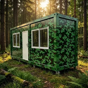 Towable Mobile Wheels Prefab House for Digital Nomads Remote Work Life and Off Grid Sustainable Home Pods