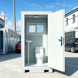 Traditional Design Prefabricated Portable Container House with Shower and Bathroom for Bedroom Use
