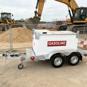 Transport 2000L Tank Diesel Transfer Storage Gasoline Carbon Steel With Trailer Portable Container for Vehicle Refueling