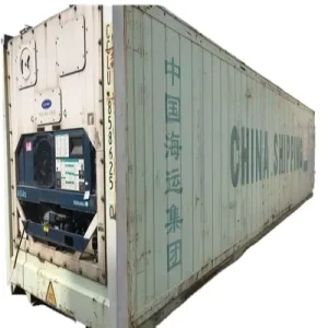 Transportation 40ft High Cube Used Reefer Shipping Container for Sale