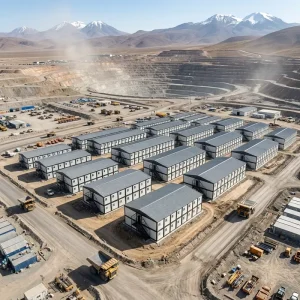 Turnkey Modular Mining Camp Accommodation System for High Altitude Copper Lithium Gold Mine Projects