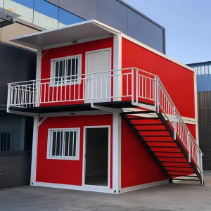 Two Story Fast Assembly with Ample Space for Large Teams Community Living and Temporary Housing Container House