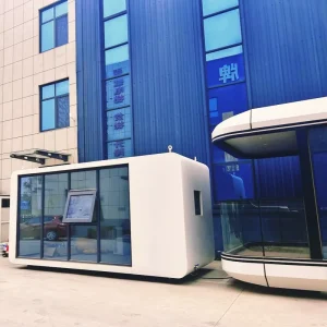 Two Story Foldable Container House 20ft Prefab Shipping Tiny House 40 ft Expandable 40ft Gym Container House
