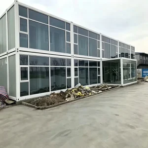 Two Story Luxury Flat Pack Container House Modular Prefab Villa Hotel Apartment Prefabricated Container Home for Resort Office