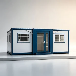 Two Story Shipping Container Home Expandable Prefab House with Durable Structure for Housing Projects and Bulk Purchasing