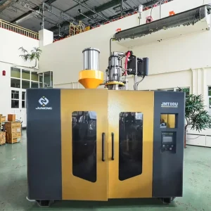 U Series Automatic Extrusion Blow Molding Machine JNT-80U with Deceleration Valve for HDPE/PP Tanks 30kW Motor 120kg/h Output