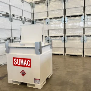 UL142 Certified Portable Diesel Fuel Tank Industrial Chemical Storage Equipment Steel Liquid Tank Container Manufacturer