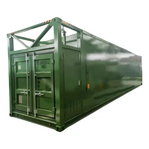 UL142 Smart Portable Electric Fuel Station Container Self Bunded Carbon Steel Gas Petrol Tank Mobile Fuel Pump