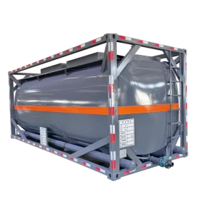 UN IMDG T7 20ft ISO Tank Container for Chemical Liquid Transport