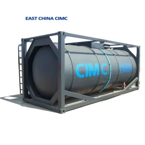 UN T3 20ft Corten Steel High Quality Heated Bitumen Transportation ISO Tank Container for Sale