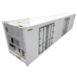 Used 20 Feet Reefer Shipping Container with Cyclopentane Insulation 25C Internal Temperature CN Origin