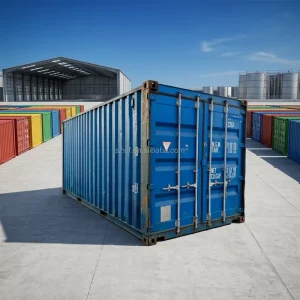 Used 20GP Dry Shipping Container, Corten Steel, for Export and Warehouse Storage