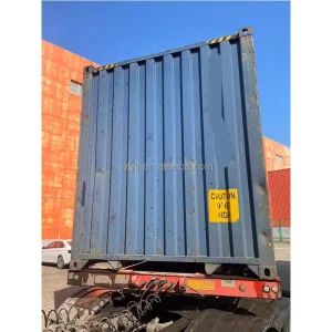 Used 20GP Dry Shipping Container Steel 40′ HQ CSC Certified ISO Portable Sea Cargo