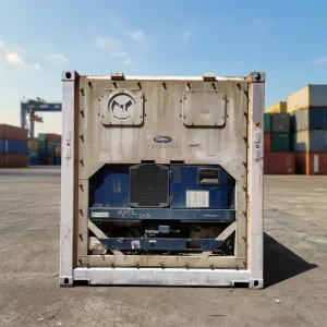 Used 20RF Reefer Container 20ft Refrigerated Shipping Container with Good Working Cooling Unit