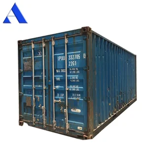 Used 20ft Shipping Dry Containers Cargo Worthy Price Second Hand 20 Ft Length 20GP Containers for Sale