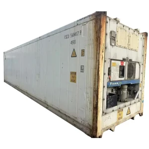 Used 40 hc Reefer Container Used Refrigerated Container for Shipping Frozen Products Lowest Price and High Quality