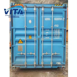 Used 40Ft Flat Rack Shipping Container Moving and Storage Containers Storage Trailer Isotank