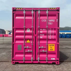 Used 40GP Container Dry Van Compliant with International Shipping Standards