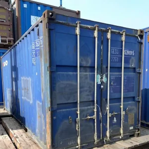 Used 40ft High Cube Shipping Container Cargo Worthy Steel Storage Box Second-hand Sea Freight Container